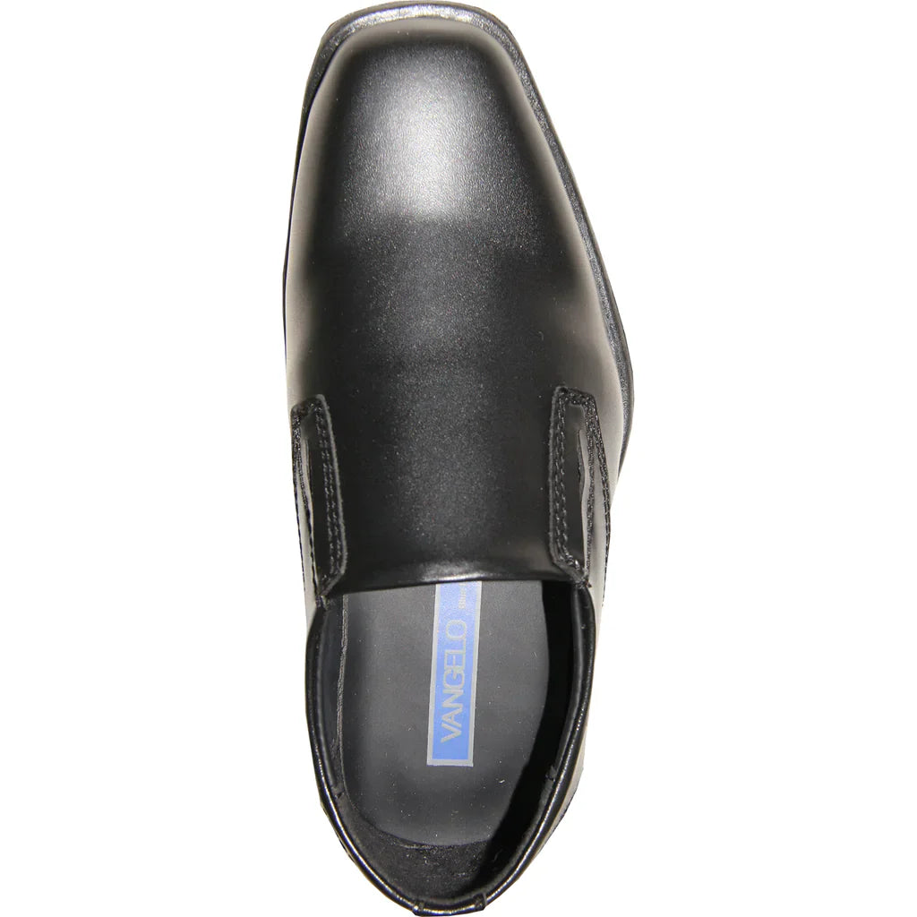VANGELO Boy TUX-4KID Dress Shoe Formal Tuxedo for Prom, Wedding and School Uniform Black-4