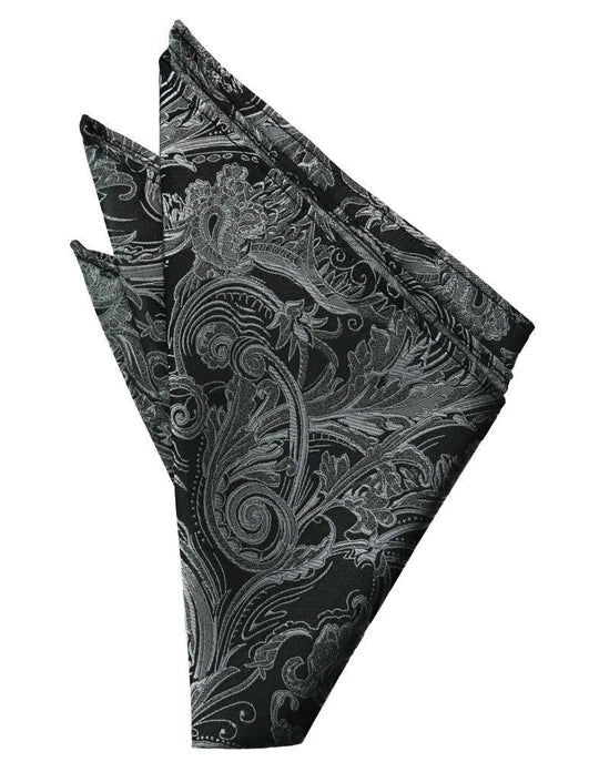 Paisley Silk Pocket Square-3