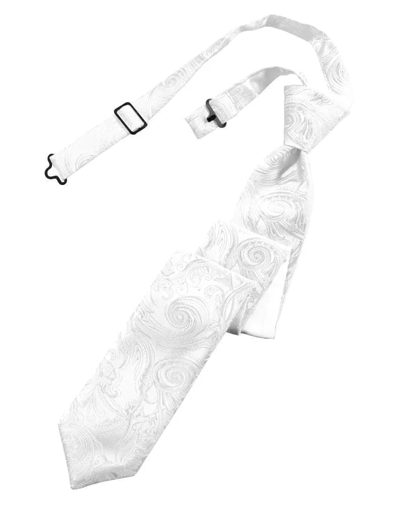 Tapestry Skinny Necktie Pre- Tied-51