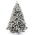 Flocking Snow Christmas Tree Mall Decoration