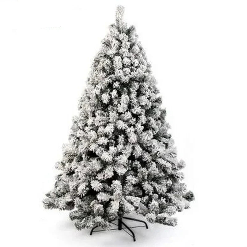 Flocking Snow Christmas Tree Mall Decoration