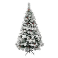 Pine Needles Christmas Tree with Hanging Sticks