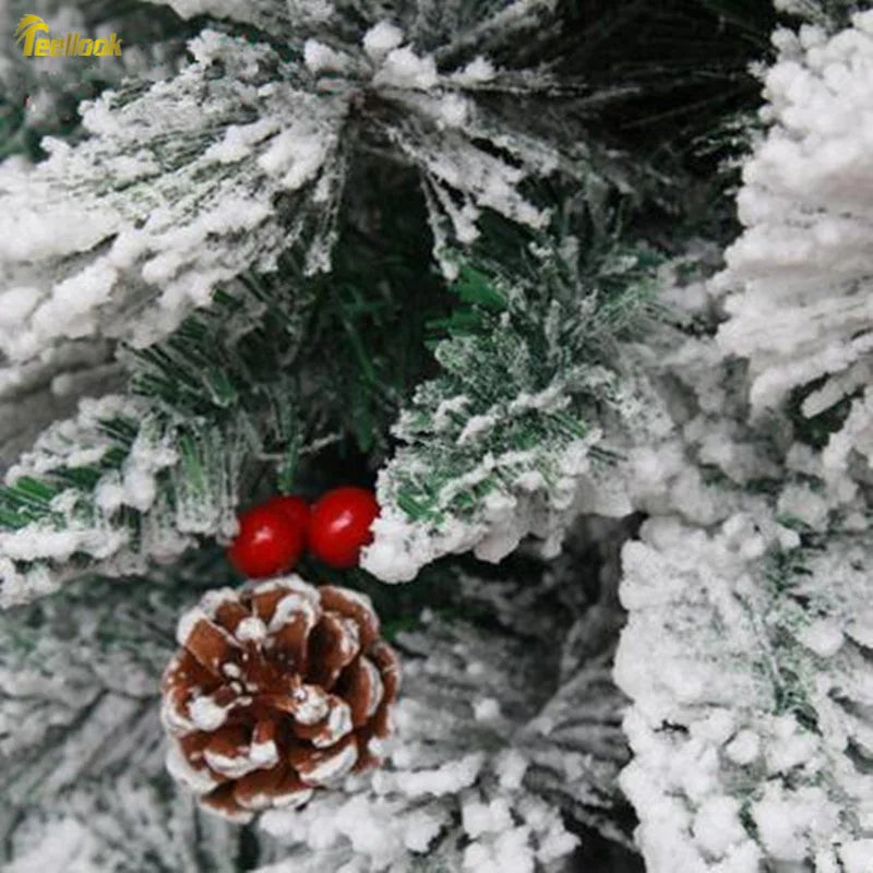 Pine Needles Christmas Tree with Hanging Sticks