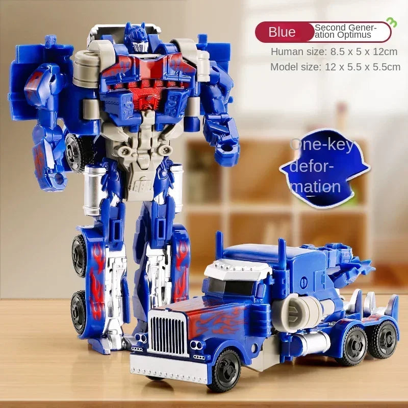 Transformation Car Anime Robot Model Toy-5