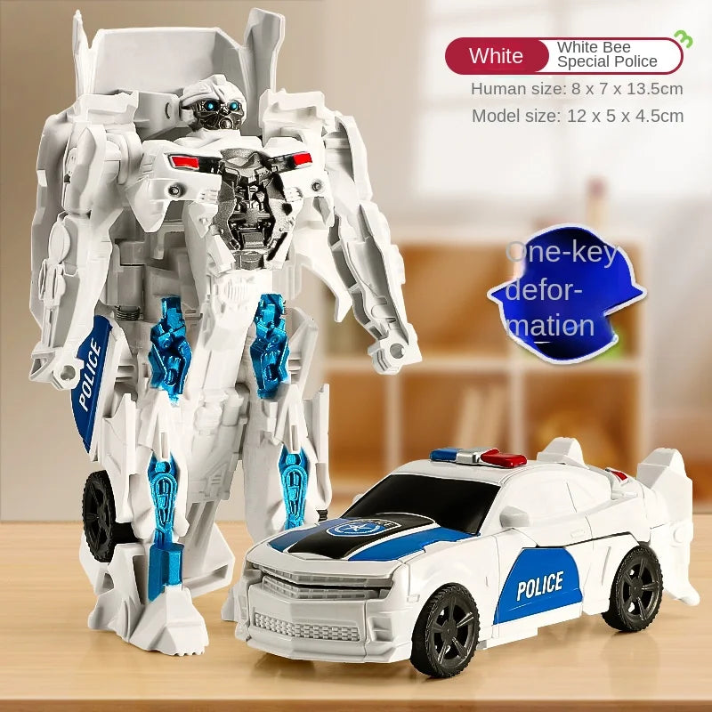 Transformation Car Anime Robot Model Toy-8