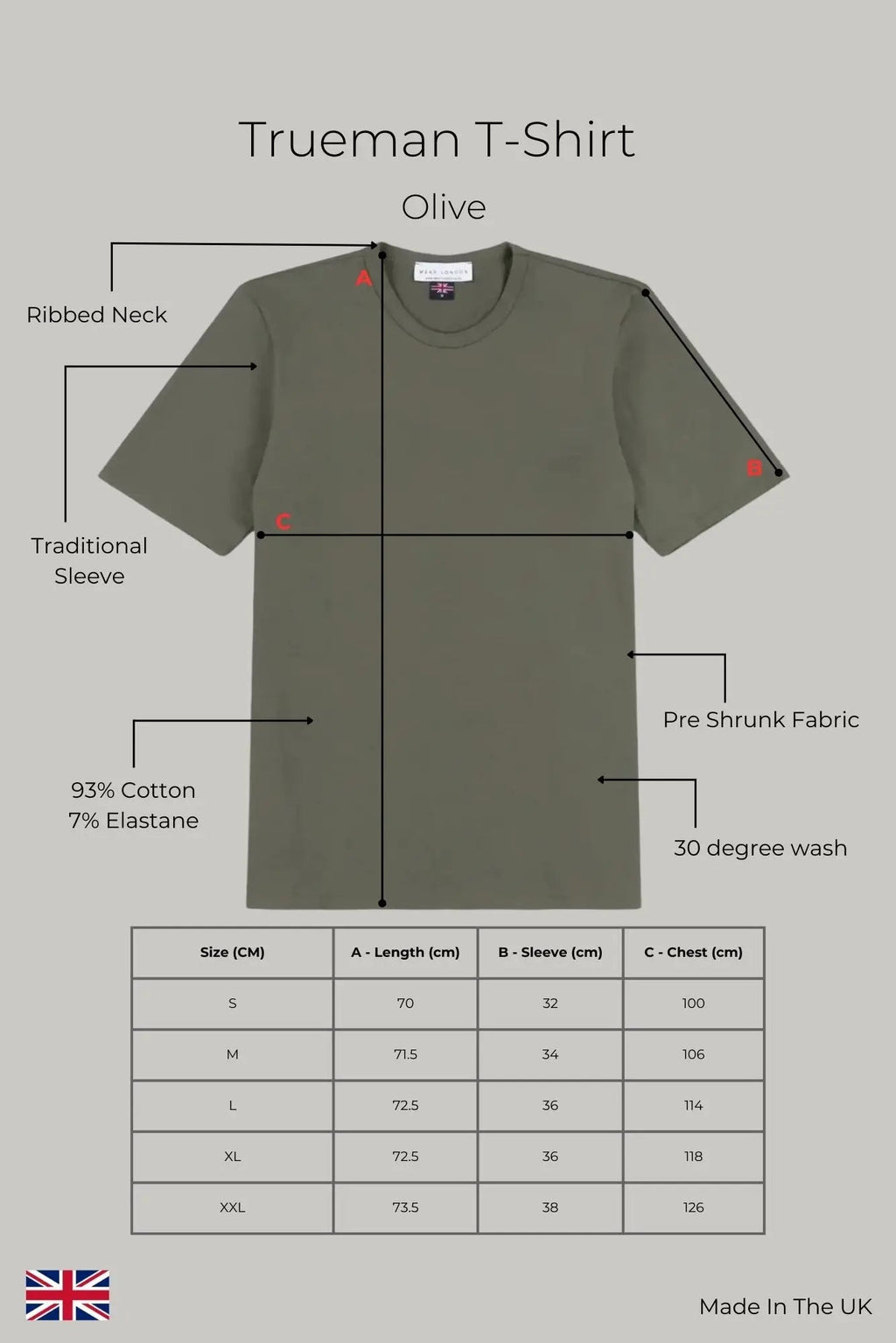 Trueman Regular Fit T-Shirt - Olive
