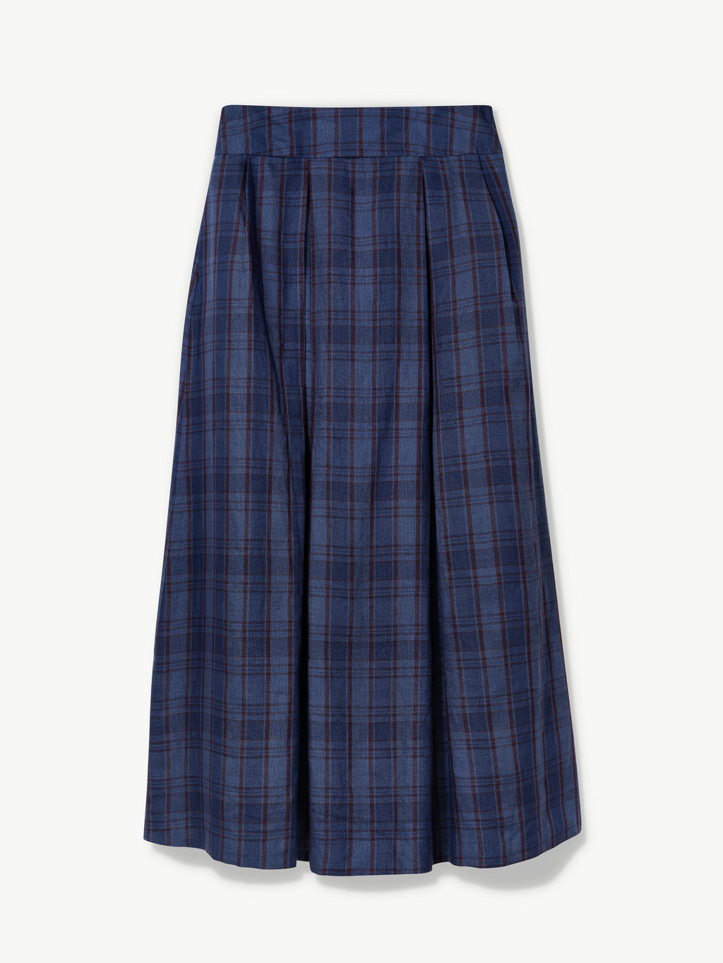 Maxi skirt with pockets Organic Linen – Valery | No More Nobody-0