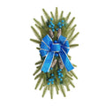 Christmas Bow Upside Down Tree Garland