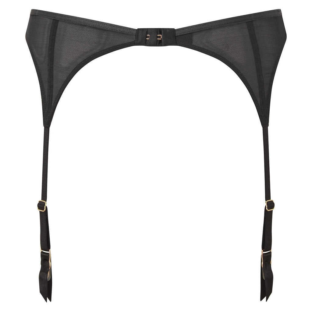 Gossard VIP Captivate Sheer Mesh Garter Belt-3