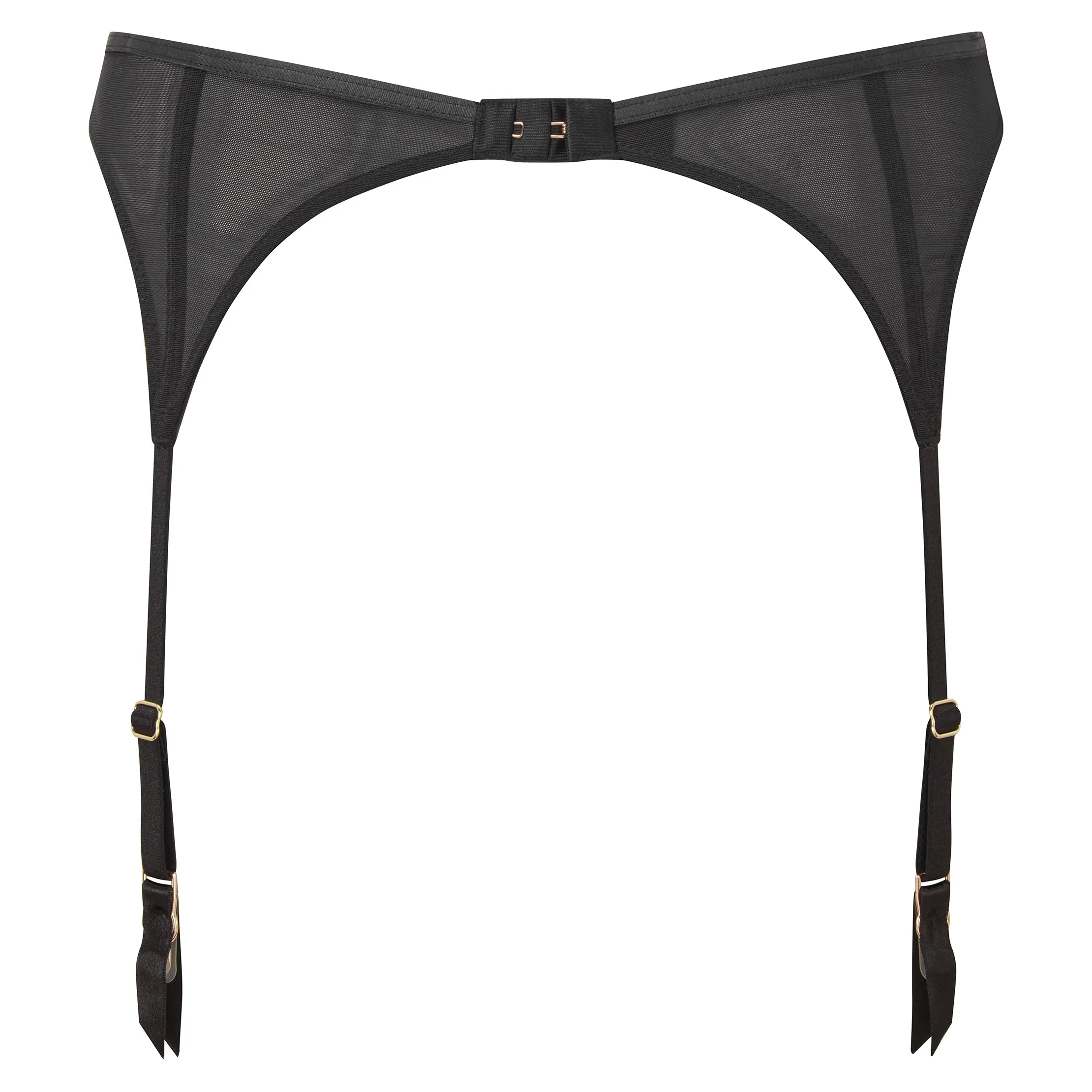 Gossard VIP Captivate Sheer Mesh Garter Belt-3