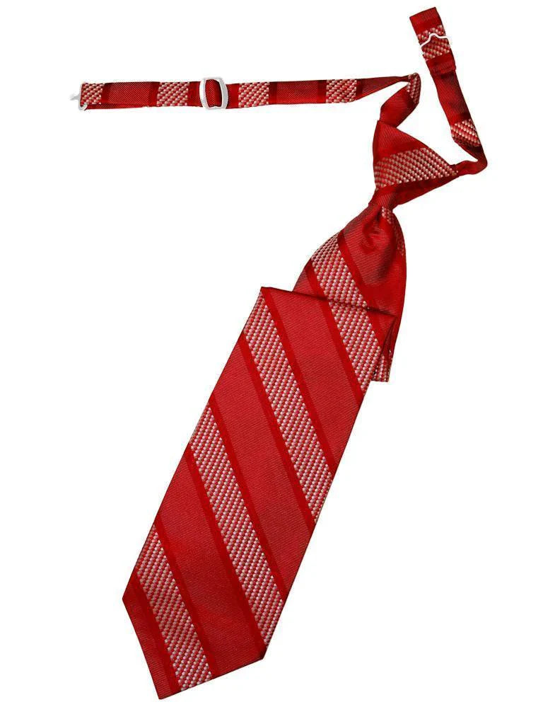 Venetian Stripe Necktie Pre-Tied-28