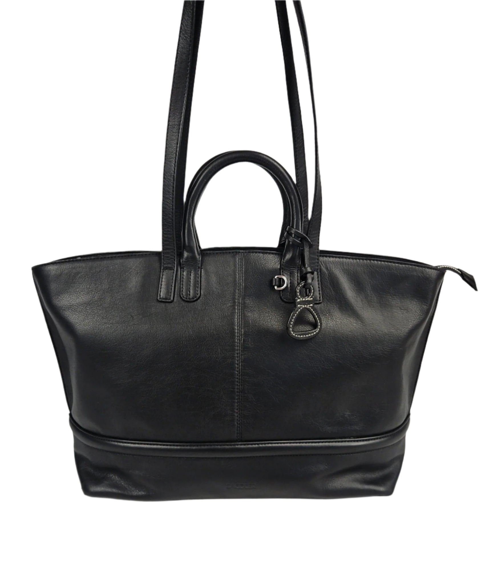 Victoria Oversize East West Tote Bag for Women - handmade by Saddler
