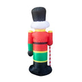 Walnut Soldier Christmas Decoration with LED Lights