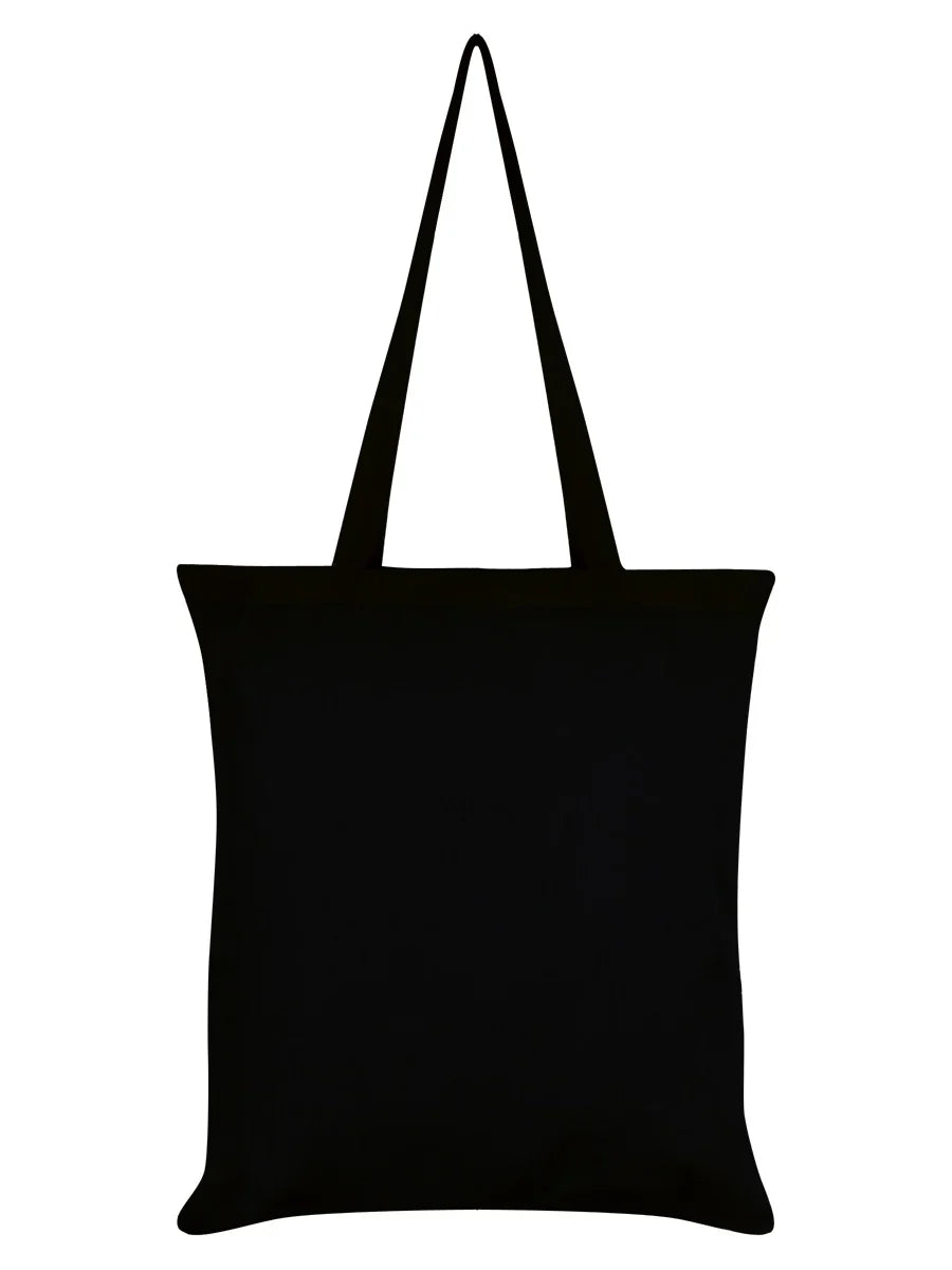 Wears Black Avoids People Black Tote Bag