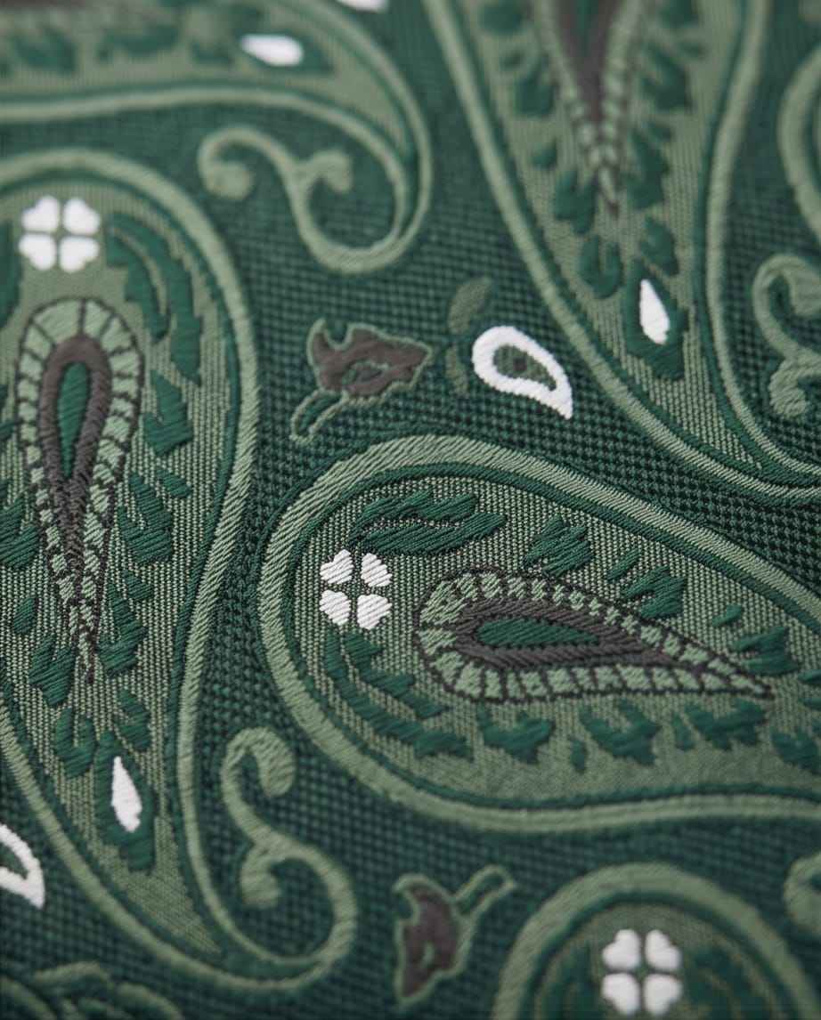 Emerald Paisley Luxury Tie Gift Set-2