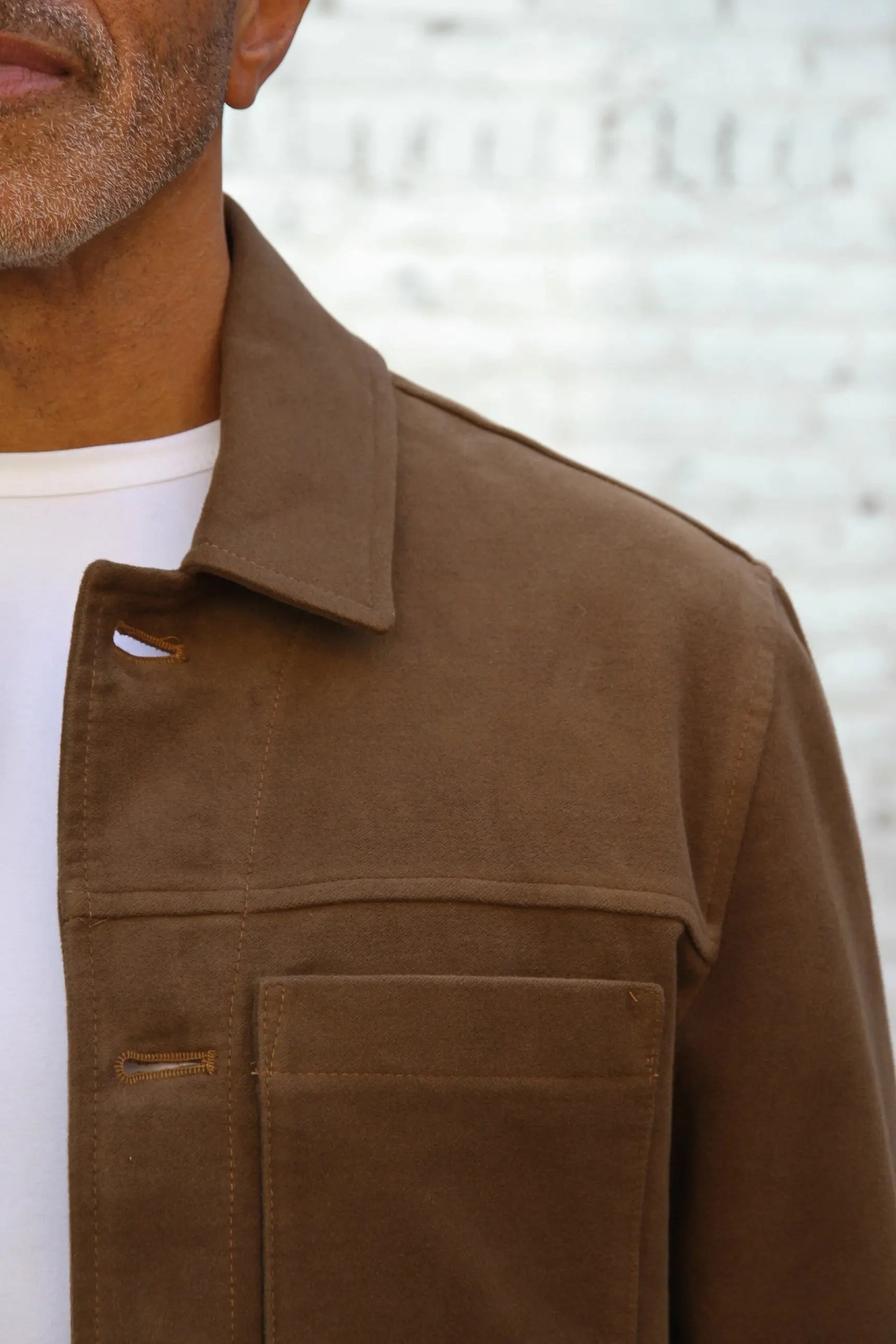 Wilkes Shacket - Camel Moleskin