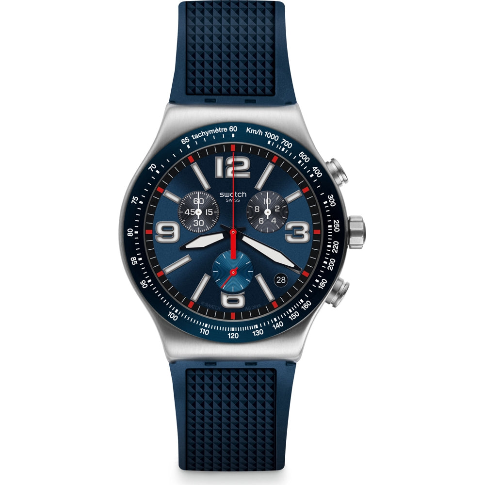 SWATCH Mod. BLUE GRID-0