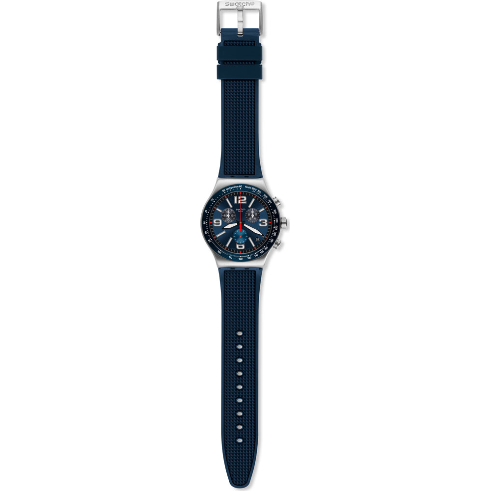 SWATCH Mod. BLUE GRID-1
