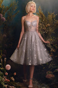 Constellation Corset Tulle A-Line Cocktail-3