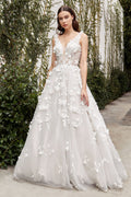 Liza Floral Wedding Gown-0