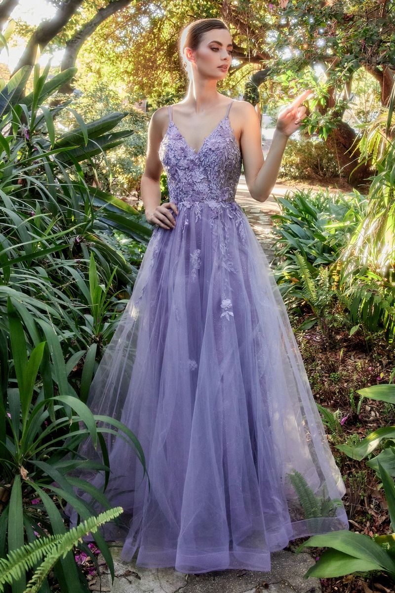 Alicia Floral Embroidery Gown-0