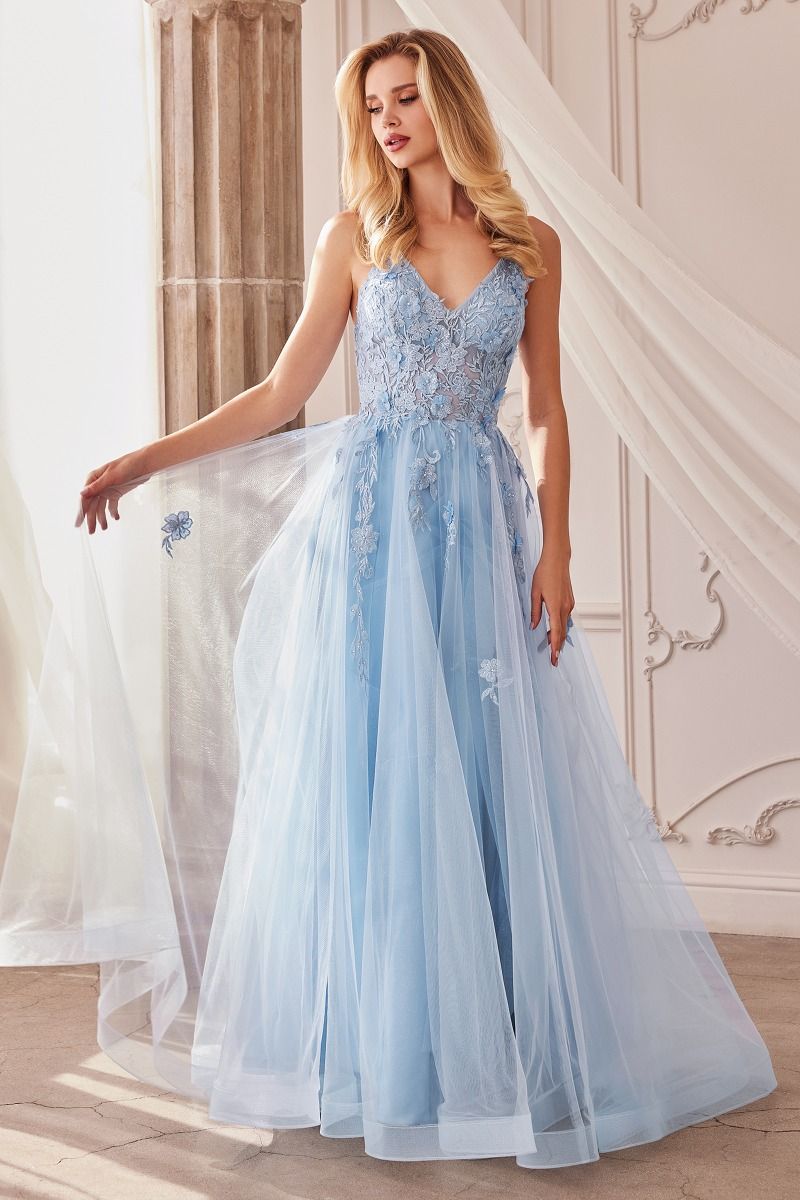 Alicia Floral Embroidery Gown-4