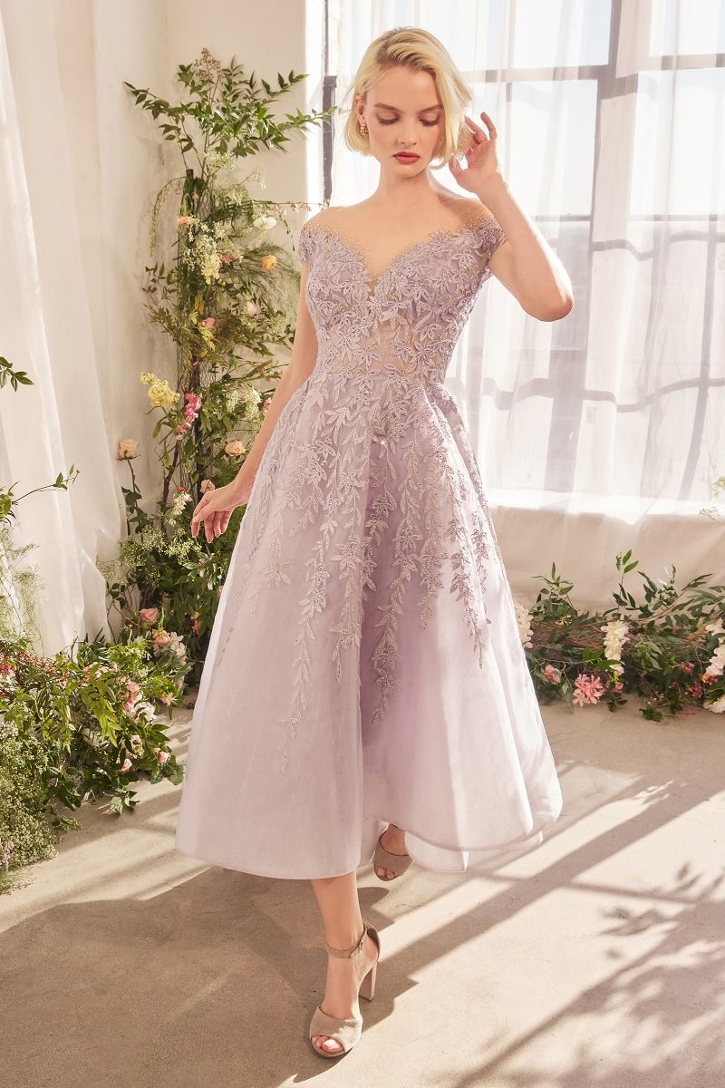 Lavender Story Highlow Hem Gown-3