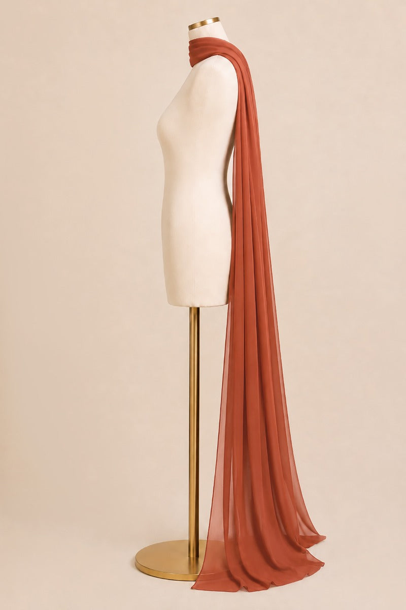 Chiffon Scarf-0