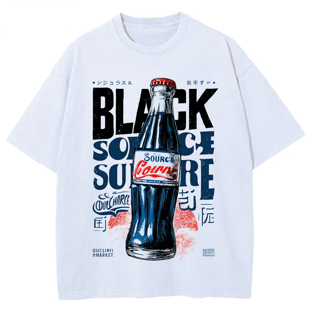 Anime Graphic T-Shirt 100% Cotton Harajuku Unisex Short Sleeve Tee-1