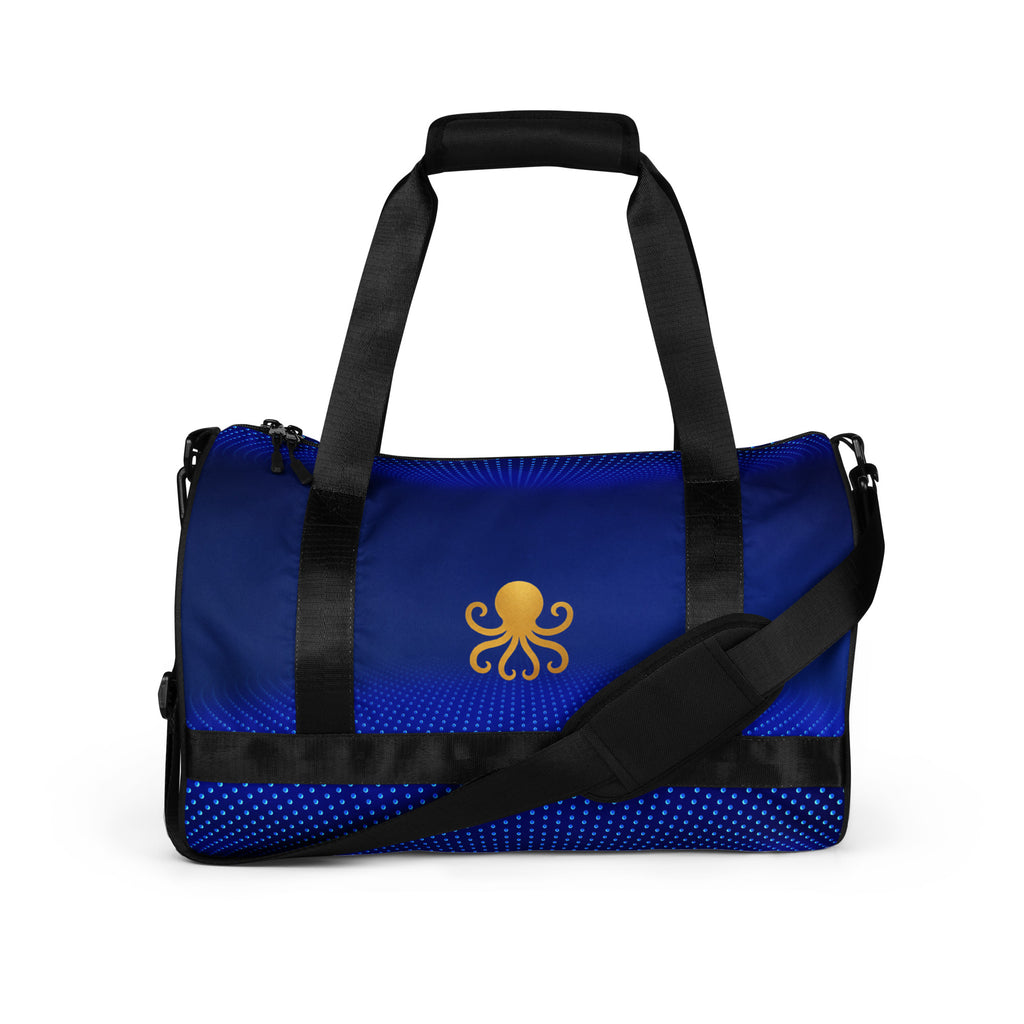 all-over print gym bag