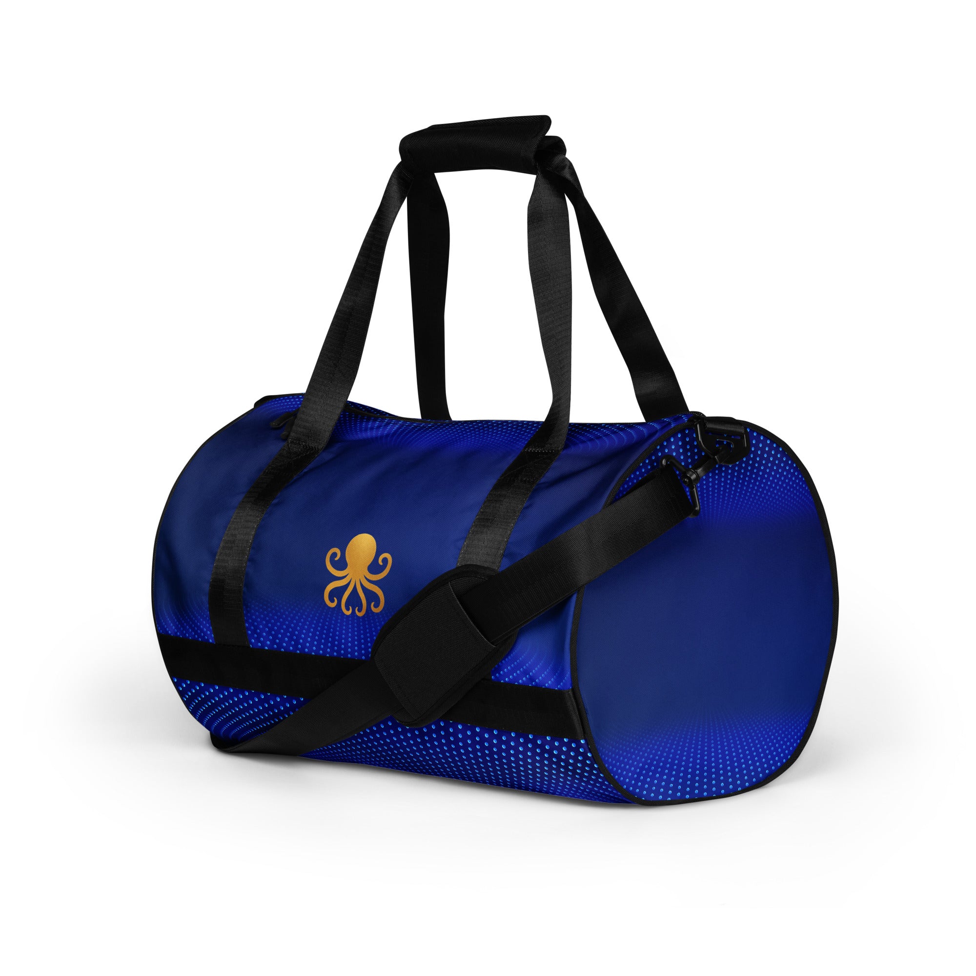 all-over print gym bag