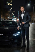 "Amsterdam" Tuxedo Jacket Peak-5