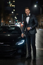 "Amsterdam" Tuxedo Jacket Peak-5