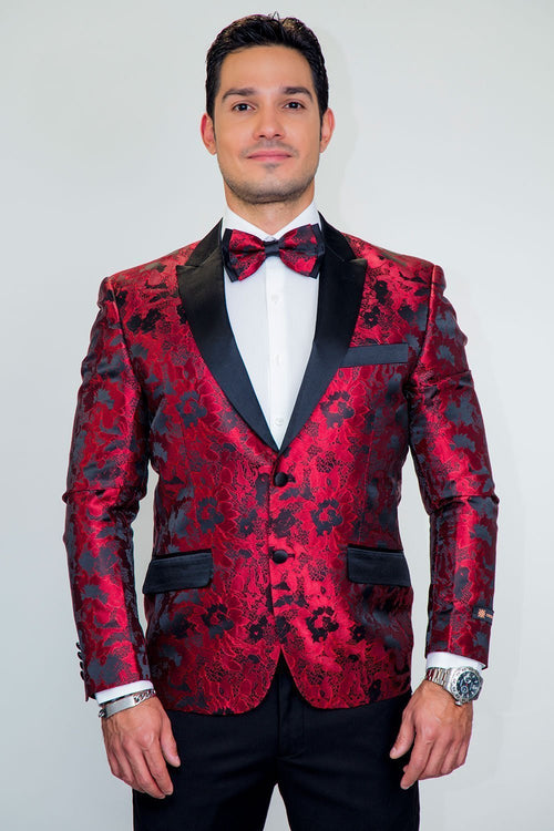 "Amsterdam" Tuxedo Jacket Peak-0