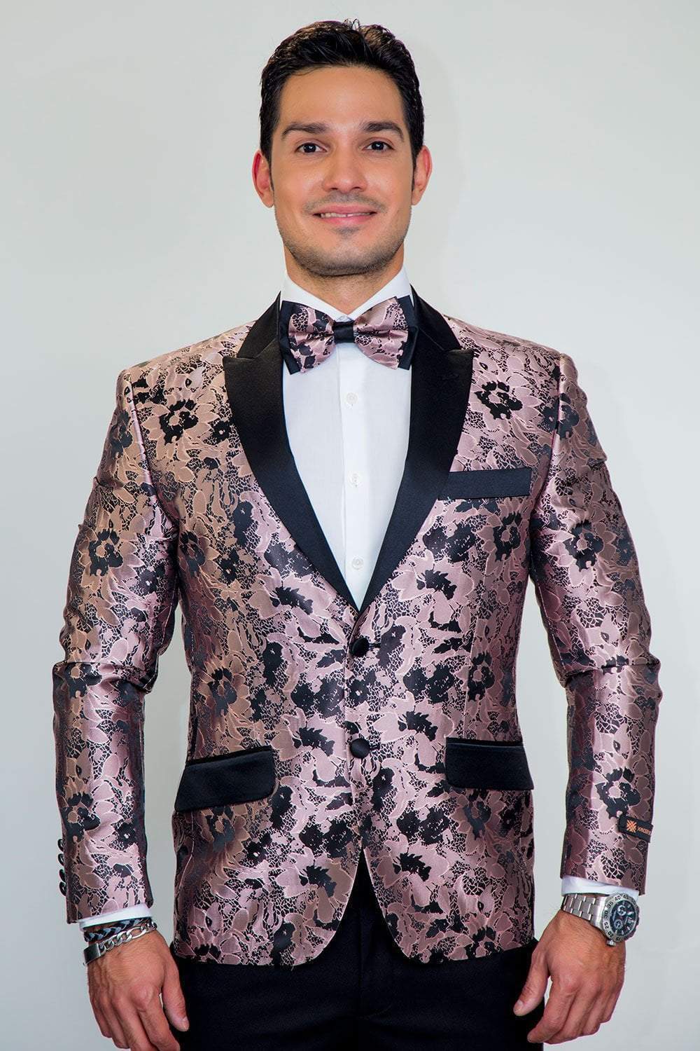 "Amsterdam" Tuxedo Jacket Peak-3