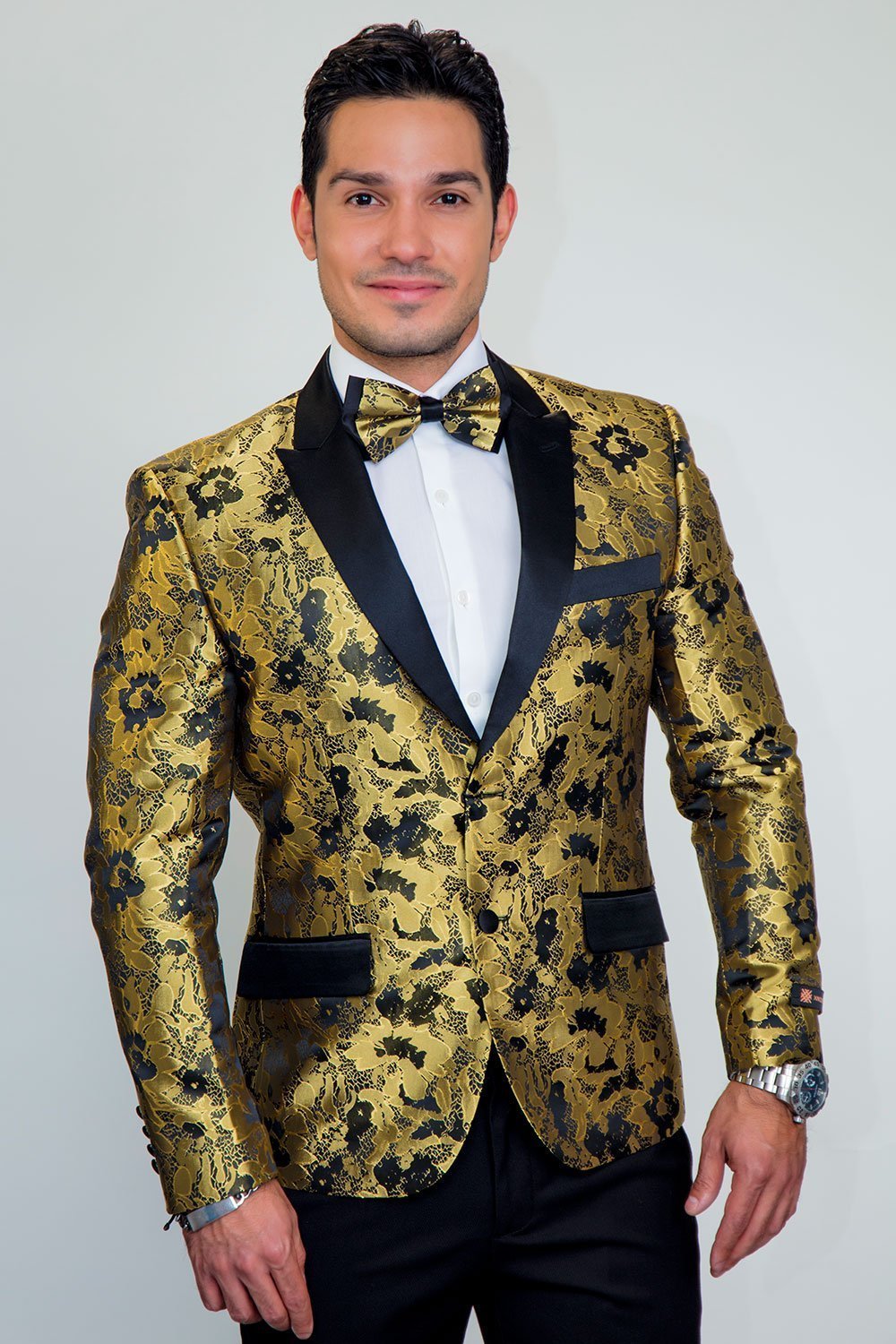 "Amsterdam" Tuxedo Jacket Peak-2