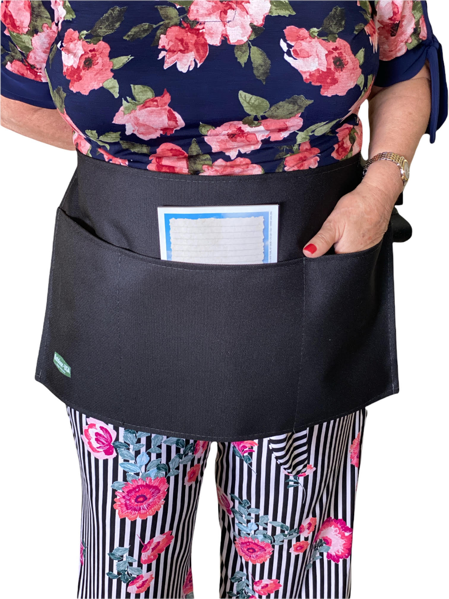Outdoor-USA Waist Heavy Duty Short Aprons - Made in USA-3