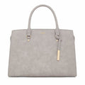 Aricia Grey Vegan Laptop Bag