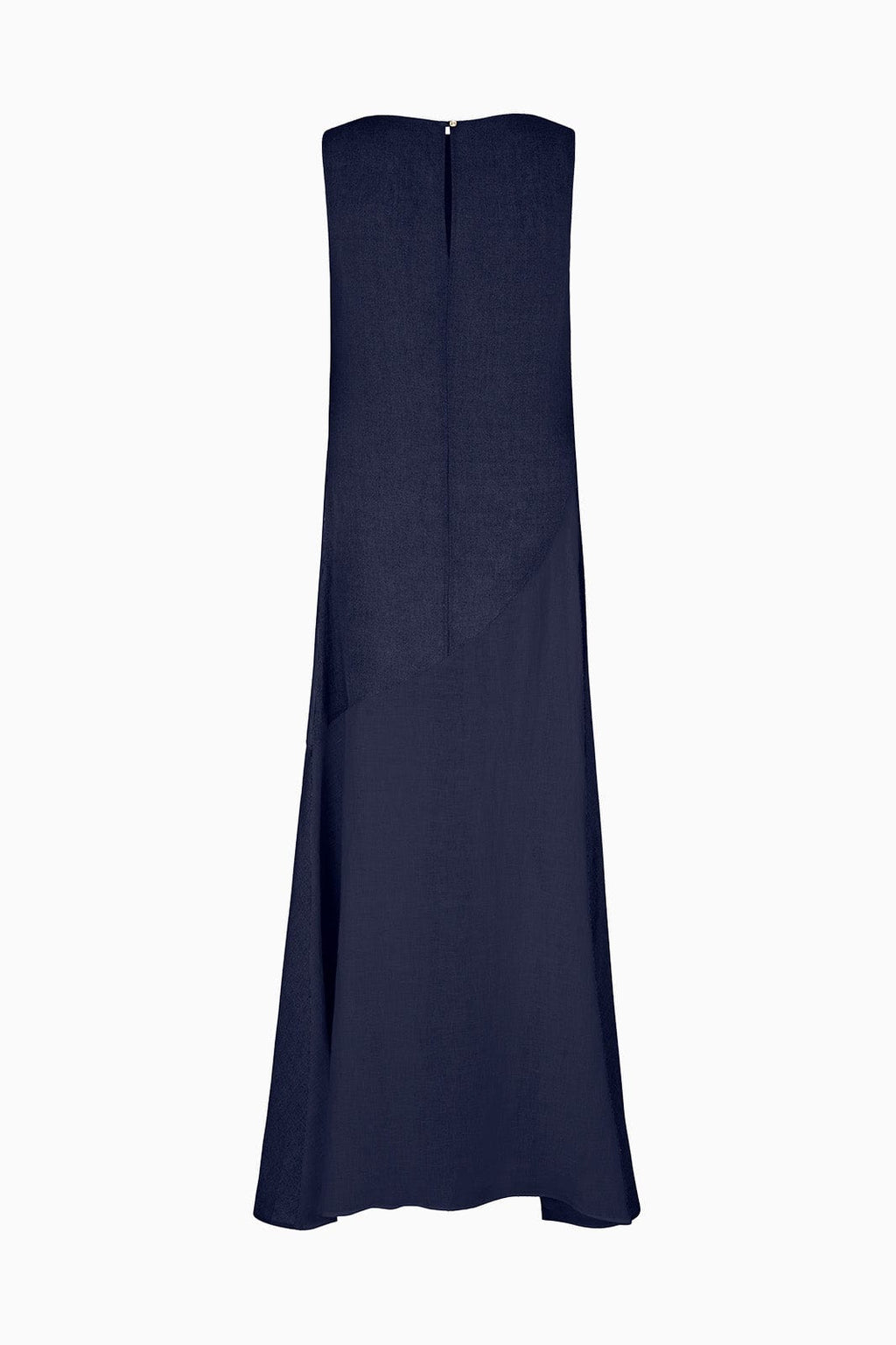 The Athena Maxi Dress in navy blue