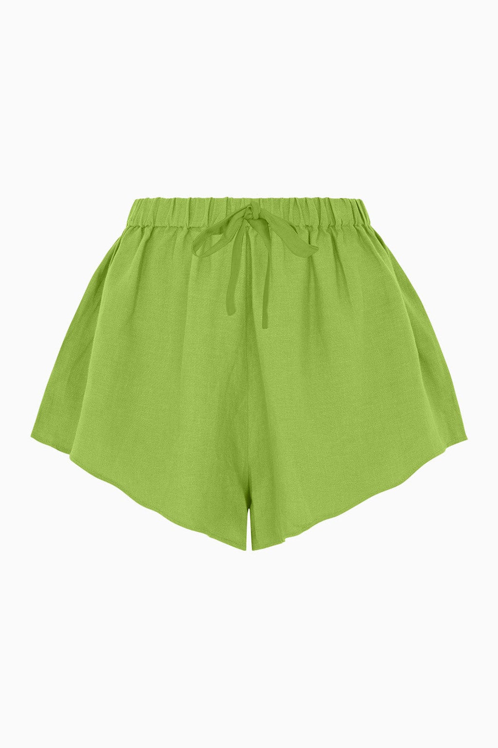 The Charlotte Shorts in apple green