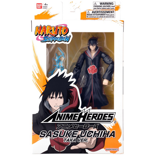 Bandai Anime Heroes Mega Naruto - Uchiha Sasuke Taka Verzió gyűjthető anime figura 30cm-0
