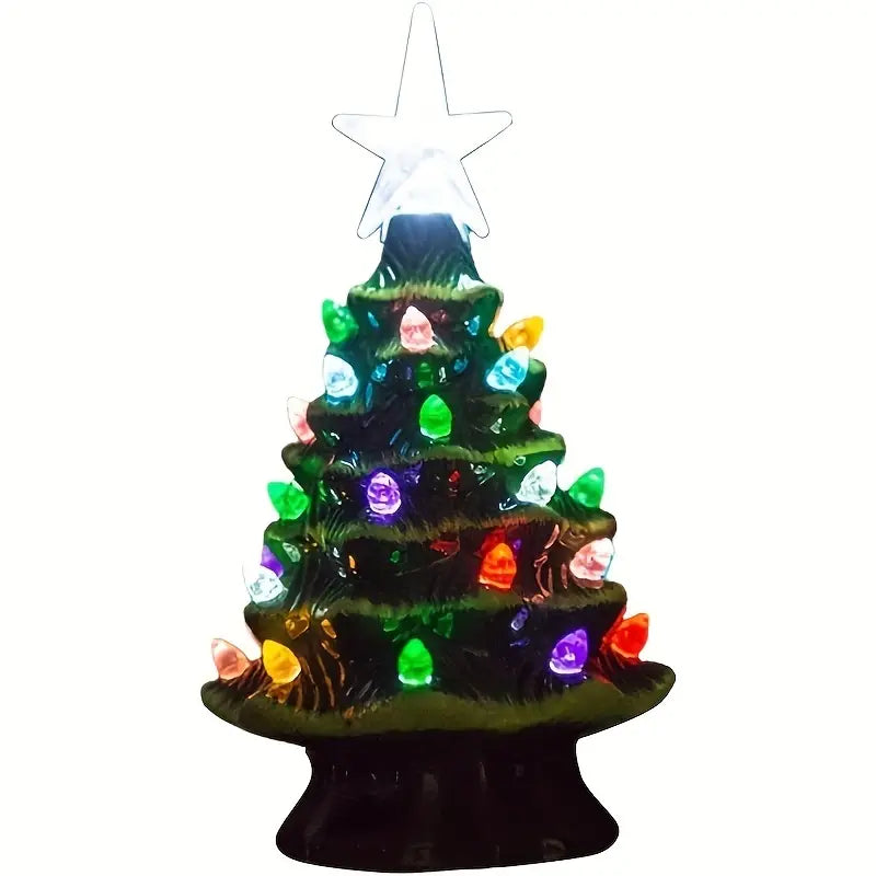 Radiant Glows: Ceramic Christmas Tree Magic