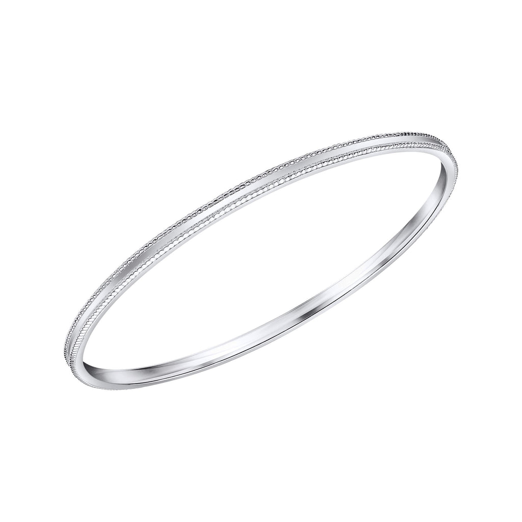 Beginnings Millegrain Bangle-5
