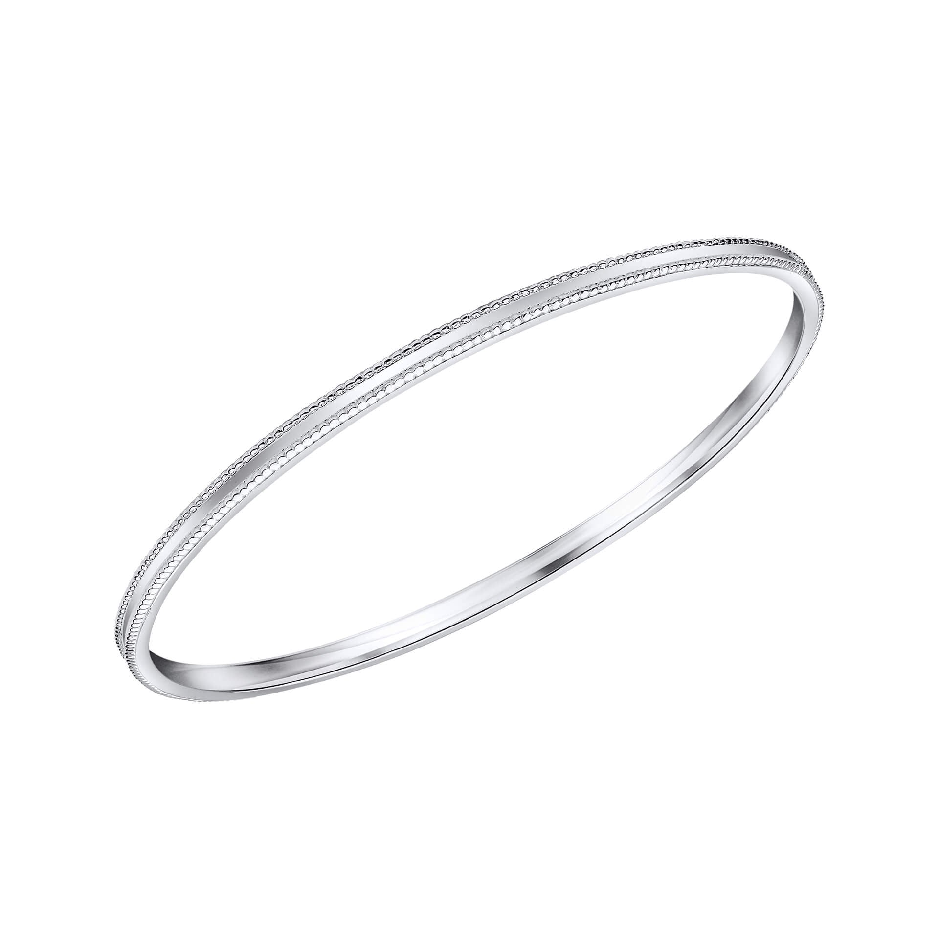 Beginnings Millegrain Bangle-5