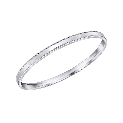 Beginnings Millegrain Bangle-0