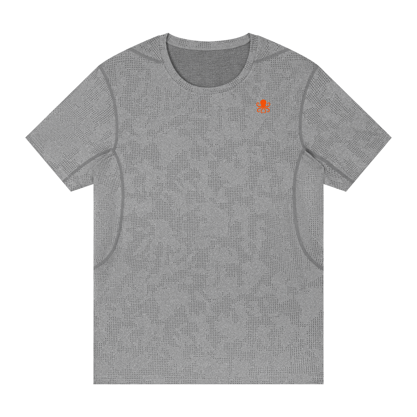 Men's Jacquard Slim Mesh T-Shirt