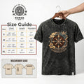 ノマド サリ ストーンウォッシュ コットンTシャツ - ステイワイルドムーンチャイルド - ブルー - Mサイズ