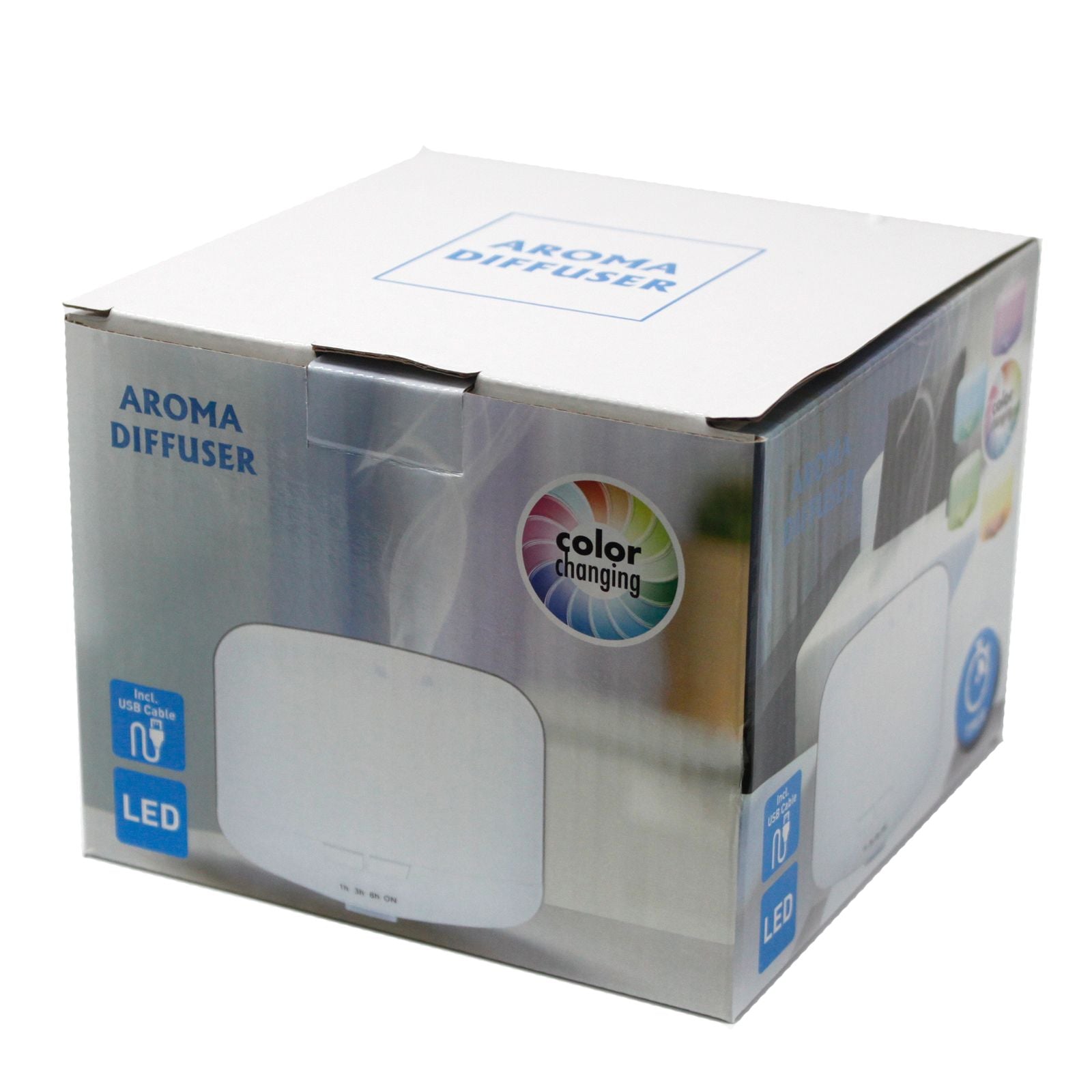 Aarhus Atomiser - クラシックポッド - USB - カラーチェンジ - タイマー