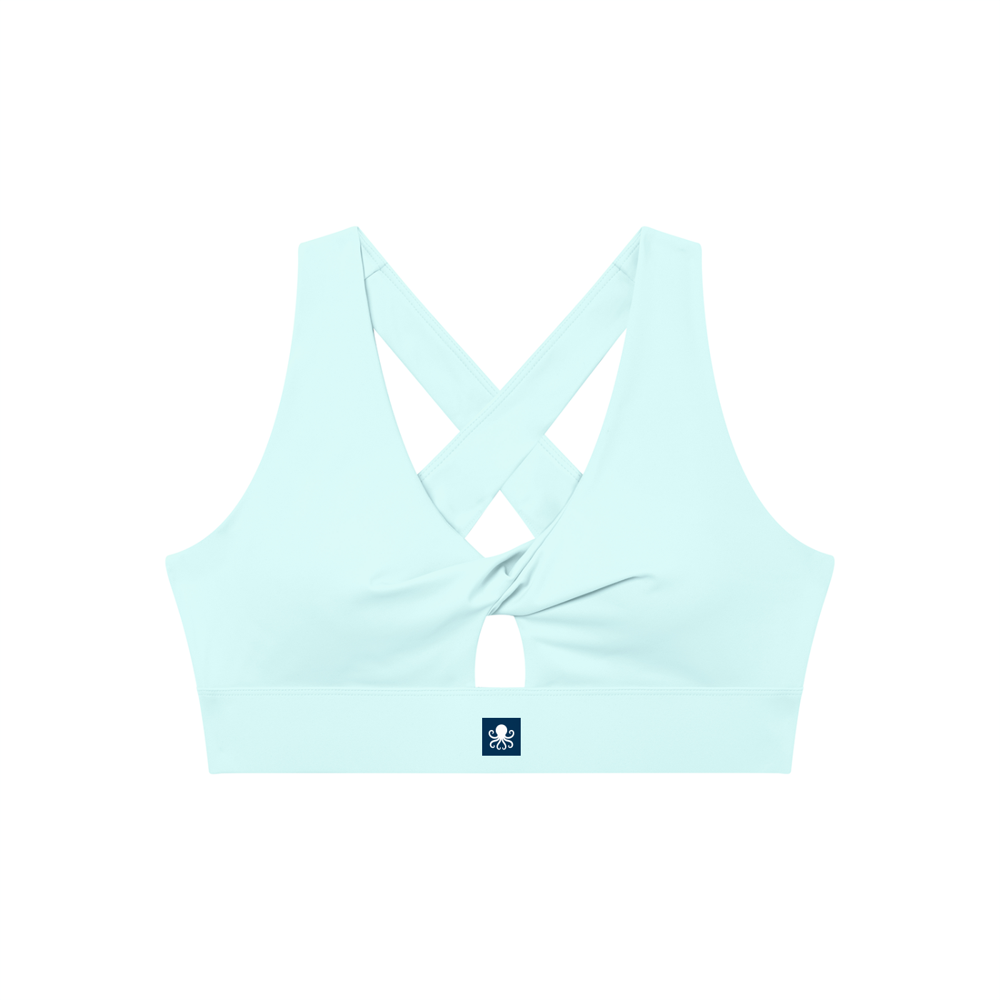 Women's Twist Front V-Neck Sports Bra