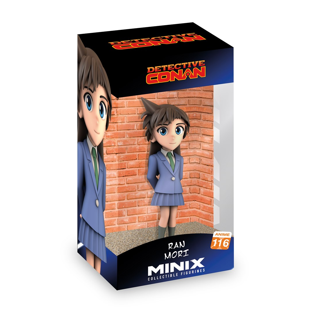 Minix 116 Anime - Conan a Detektív Ran Mori gyűjthető Animációs figura 12cm-0